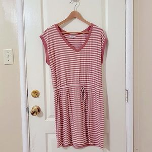 Z Supply The Striped Dress in Old Rose